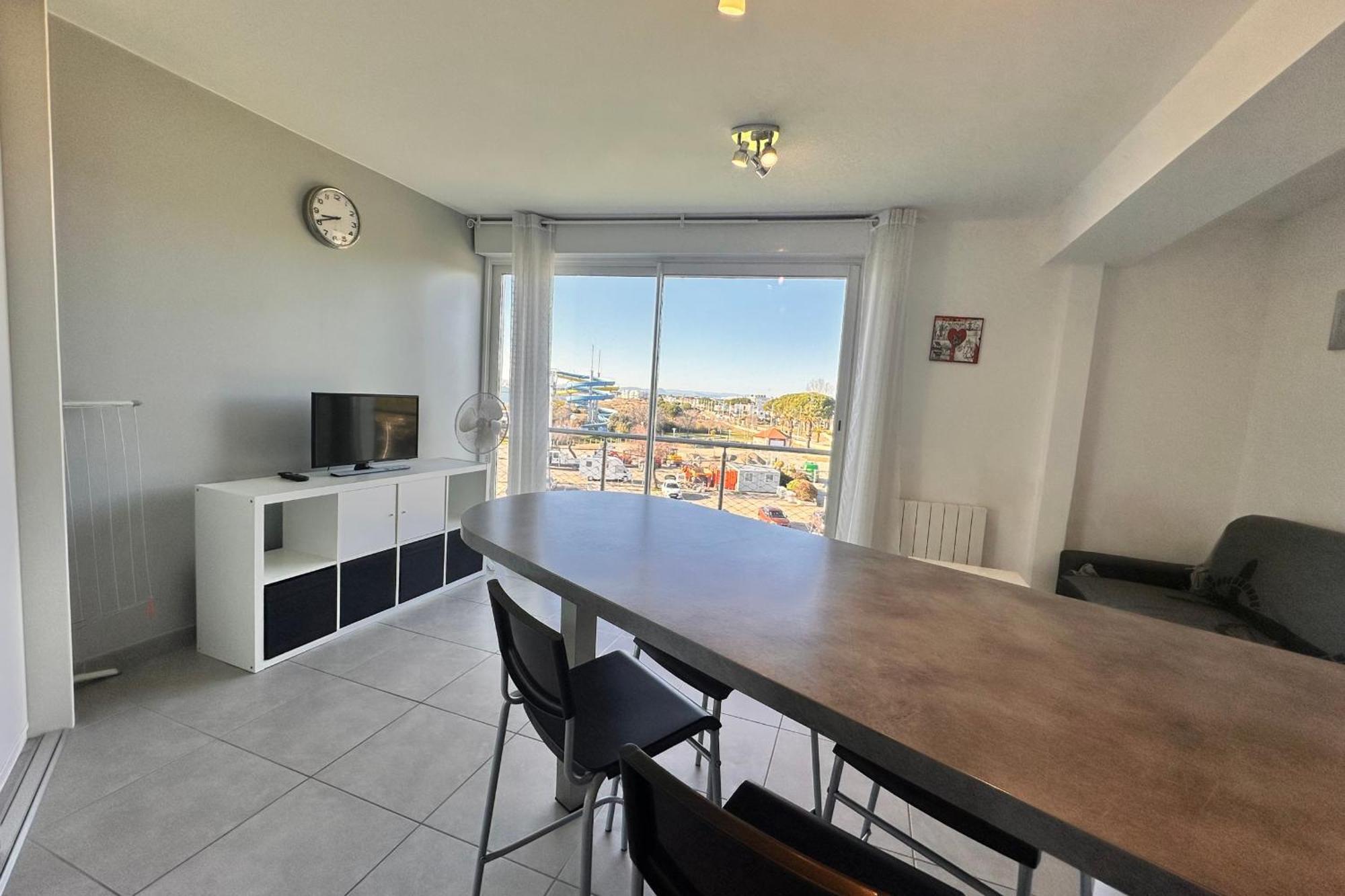 Les Pieds Dans Le Sable Appartement Vue Mer 1 Chambre 1 Cabine Le Grau-du-Roi Buitenkant foto